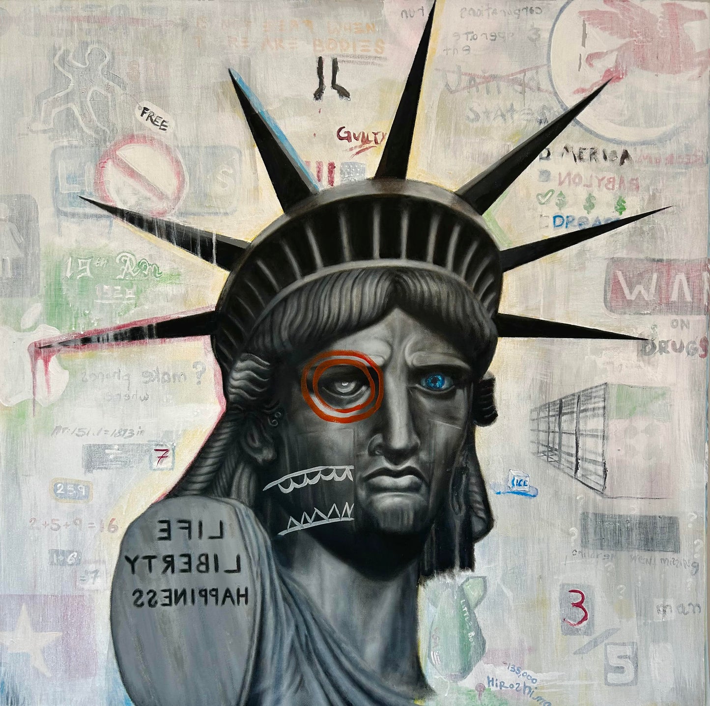 "Lady No Liberty" Print 24"x 24"
